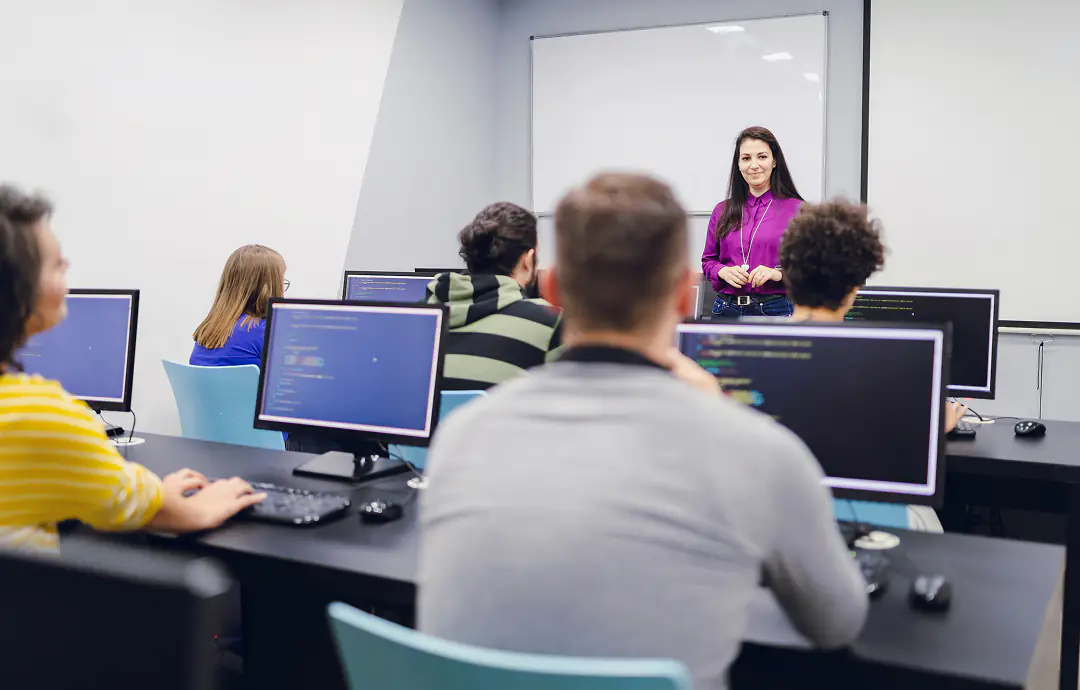 Computerschulung Unterrichtssituation